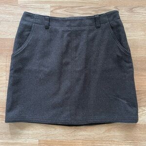 Classic Brown Mini Skirt